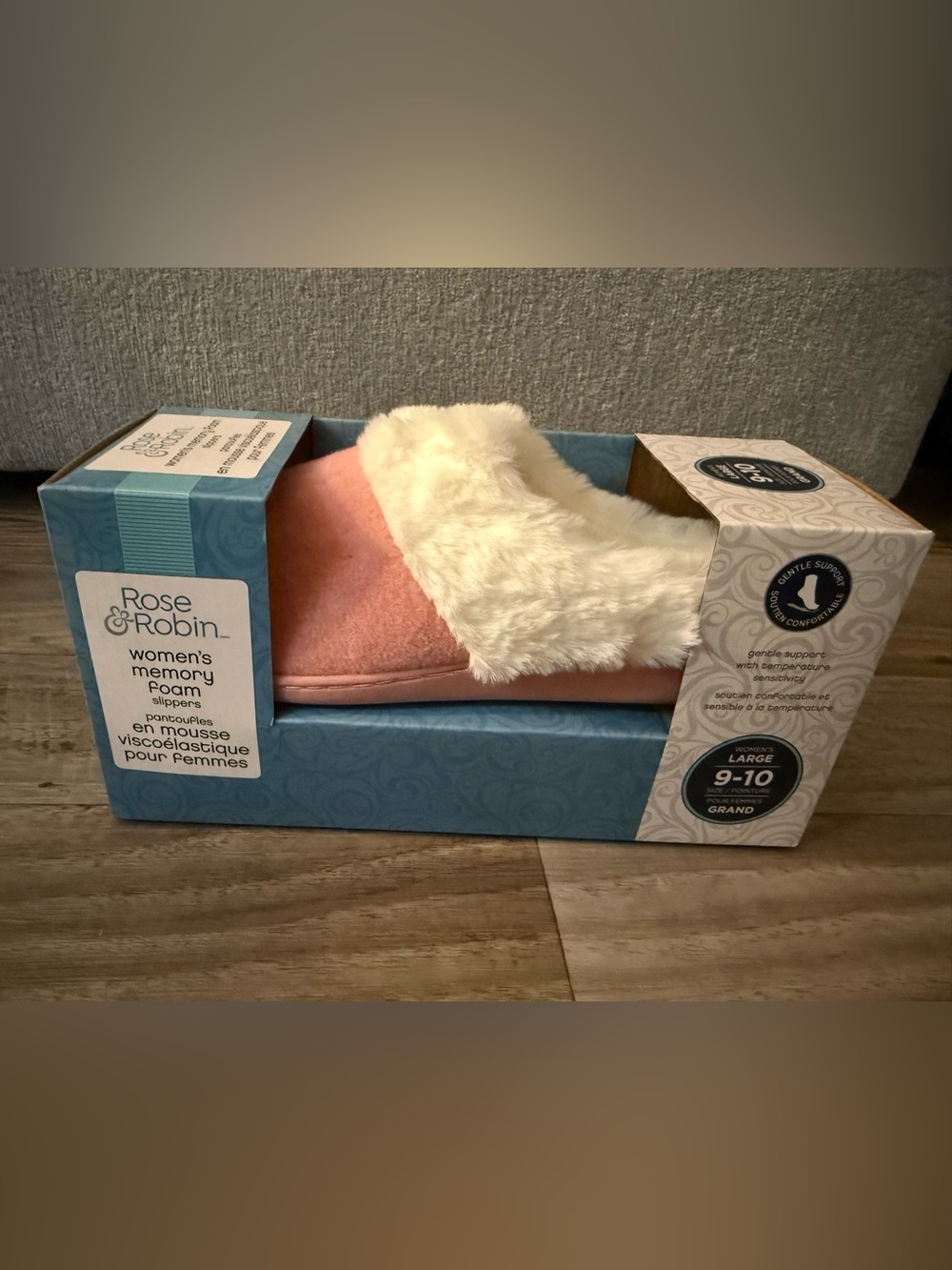 Rose & Robin Memory Foam Slippers
